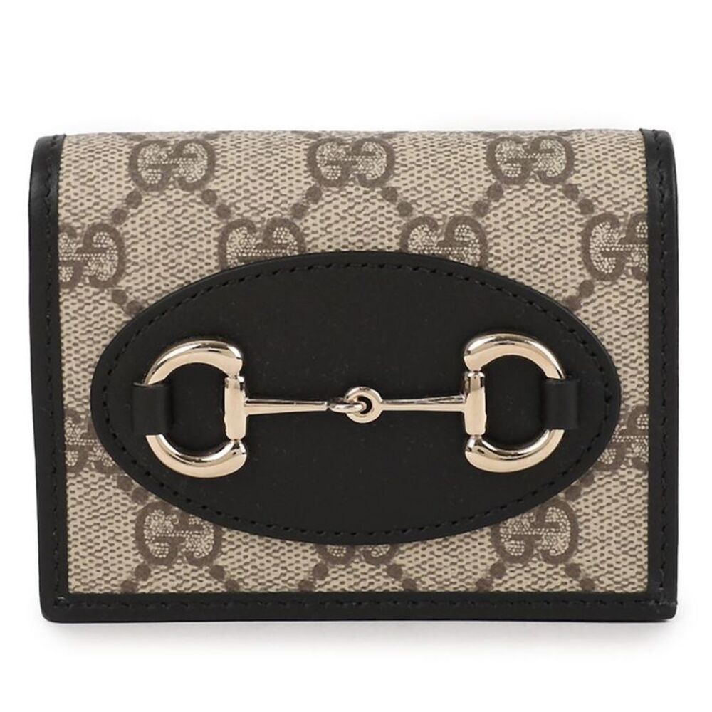 Horsebit Card Case Wallet